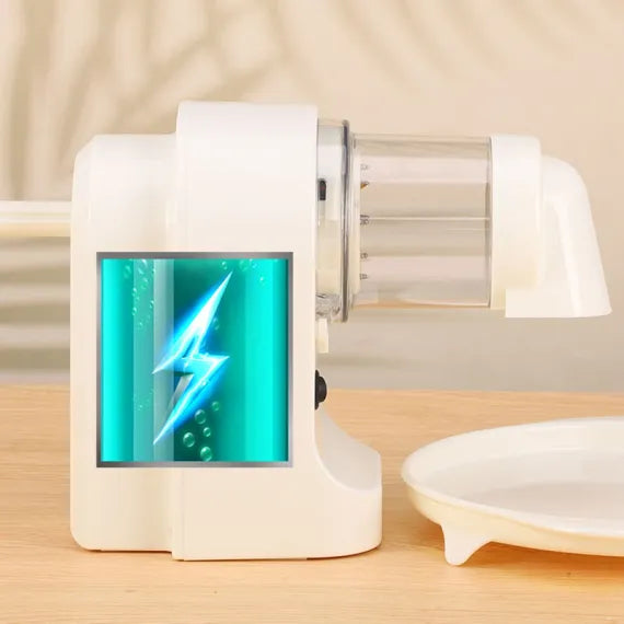 s: Aparat Manual de Spart Gheață Instant – Concasor Portabil pentru Smoothie și Cocktail-uri, Design Ergonomic, Lame din Inox, Ideal pentru Uz Casnic și Horeca