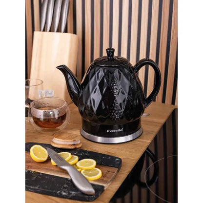 Fierbator electric ceramic 1.5 l, negru