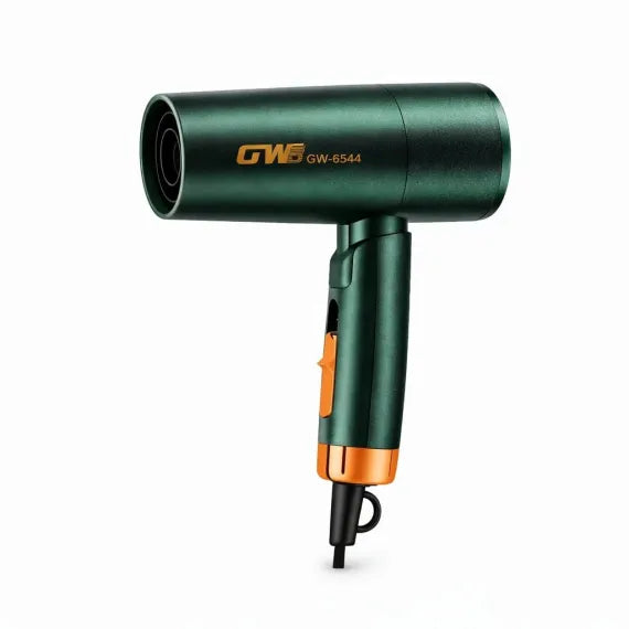 Uscător de păr GW-6544 profesional, 1200W, compact și eficient, Verde