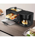 Aparat Multifunctional Pentru Mic Dejun s, Electric 3 in 1 , Cuptor, Grill, Filtru Cafea