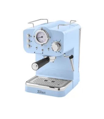 Espressor manual, putere 1100w, capacitate 1.25l, 15Bar, albastru / ZLN 2861